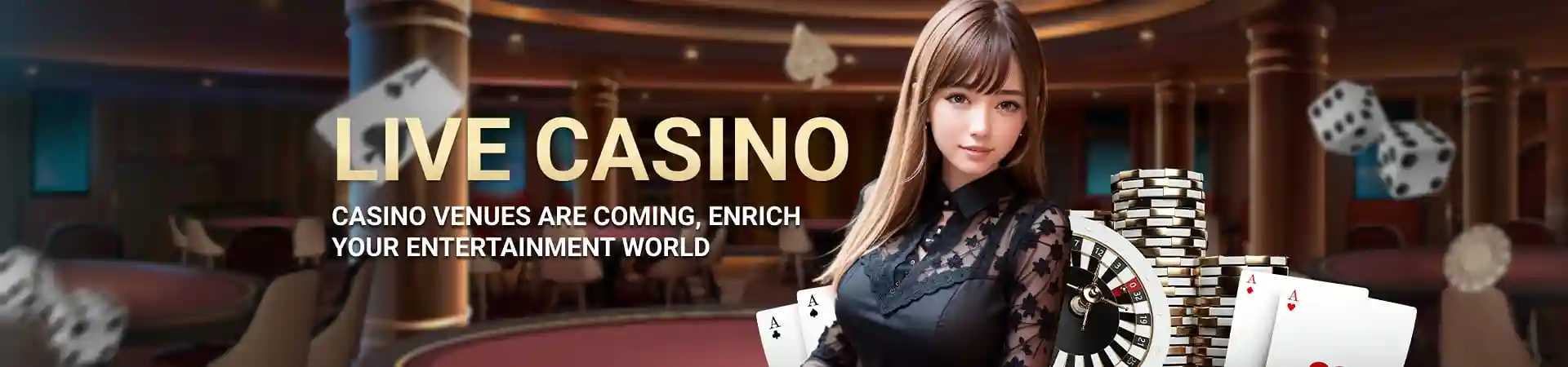 Live casino dealer hosting blackjack table on xgame
